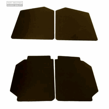 4 DEURPANELEN ZWART SKAI 4 DEURPANELEN ZWART SKAI