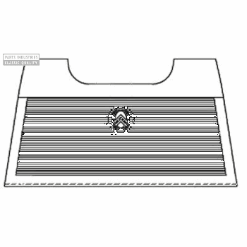 RUBBERVLOERMAT VOOR RUBBERVLOERMAT VOOR