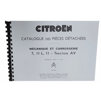  CATALOGUS 7-11 CV ONDERDELEN FRANSTALIG