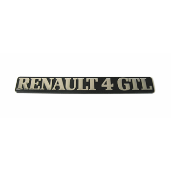 EMBLEEM RENAULT 4 GTL EMBLEEM RENAULT 4 GTL