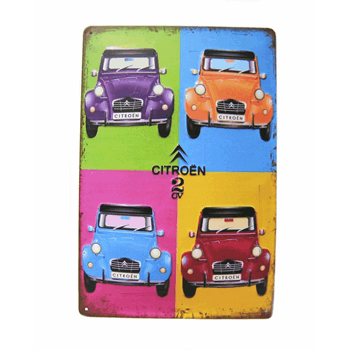 METAAL BORD CITROEN 2CV 4X METAAL BORD CITROEN 2CV 4X