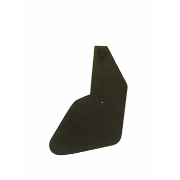 MUD FLAP UNDER JACK SUPPORT LEFT FRONT MUD FLAP UNDER JACK SUPPORT LEFT FRONT