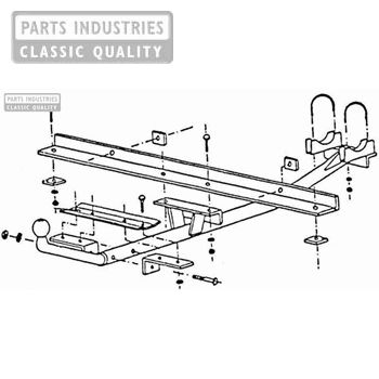 TREKHAAK INCLUSIEF MONTAGE SET